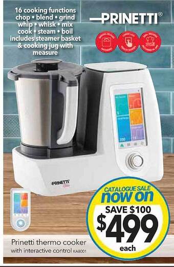 Cheap as Chips Prinetti thermo cooker offer