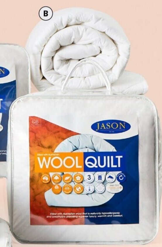 Wool QuiltQueen offer at Costco