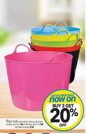 Flexi tub