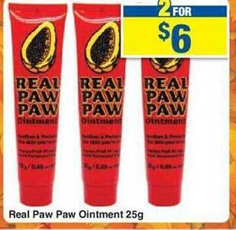 My Chemist Real paw paw ointment offer