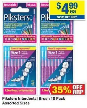 Piksters interdental brush