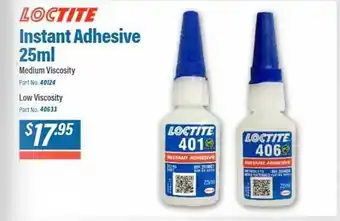 Loctite instant adhesive 25ml
