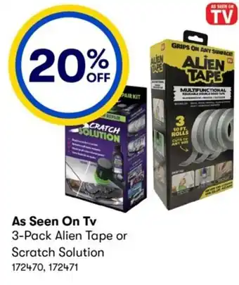 Costco As Seen On Tv 3-Pack Alien Tape or Scratch Solution offer