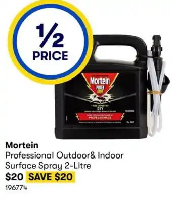 Costco Mortein Professional Outdoor & Indoor Surface Spray 2-Litre offer