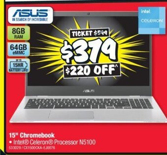JB Hi-Fi 15" Chromebook offer