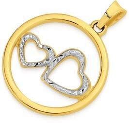 Prouds 9ct gold pendant offer