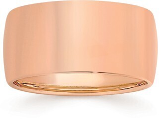Prouds 9ct rose gold wide ring offer