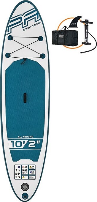 Aqua marina pure air 10’2” inflatable stand up paddle board