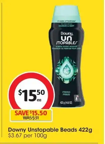 Downy Unstopable Beads 422 g.
