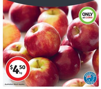 Coles Australian Modi Apples offer