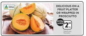 Foodworks Sweet & juicy rockmelons offer