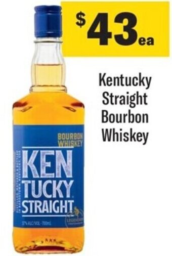 Coles Kentucky Straight Bourbon Whiskey offer