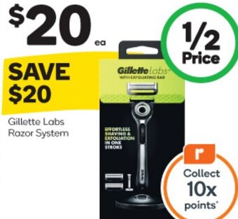 Woolworths Gillette Labs Razor System offer