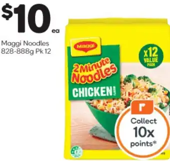 Woolworths Maggi Noodles 828-888g offer