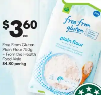 Free From Gluten Plain Flour 750g