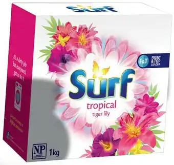 IGA Surf Laundry Powder 1kg or Laundry Liquid 1 Litre offer