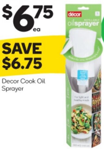 Woolworths Decor Cook Oil Sprayer offer