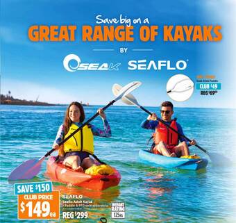 Anaconda Seaflo adult kayak offer