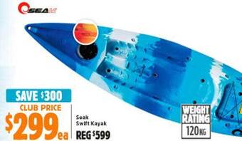 Anaconda Seak swift kayak offer
