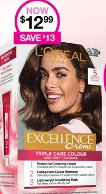 Priceline L'OREAL Paris Excellence Creme offer