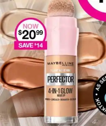 Priceline Matbelline Perfector 4-IN-1 Glow Makeup offer