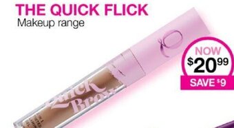 Priceline THE QUICK FLICK Makeup Range Quick Brow offer