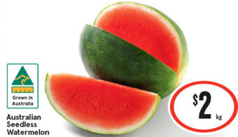 IGA Australian Seedless Watermelon offer