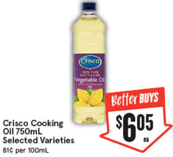 Crisco Cooking Oil 750mL