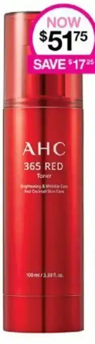 Priceline AHC Skin Care 365 Red offer