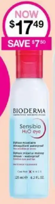 Priceline Bioderma Sensibio H₂O Eye offer