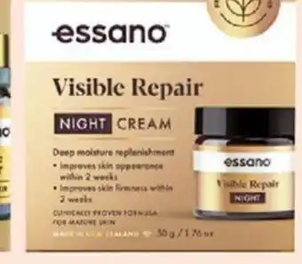 Priceline Essano Visible Repair Night Cream 50g offer