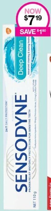 Priceline Sensodyne offer