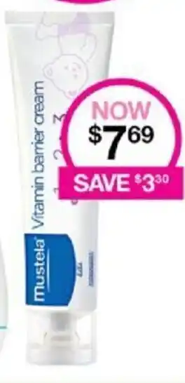 Priceline Mustela Vitamin Bamier Cream offer