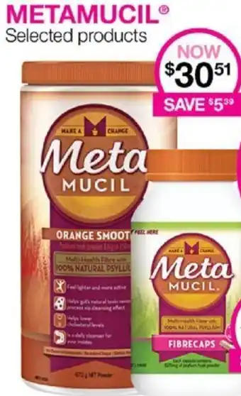 Priceline Metamucil Orange Smoot offer