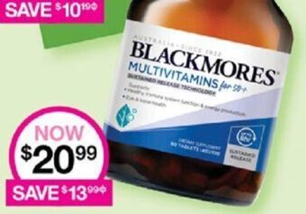 Priceline Blackmores® Multivitamins For 50+ offer