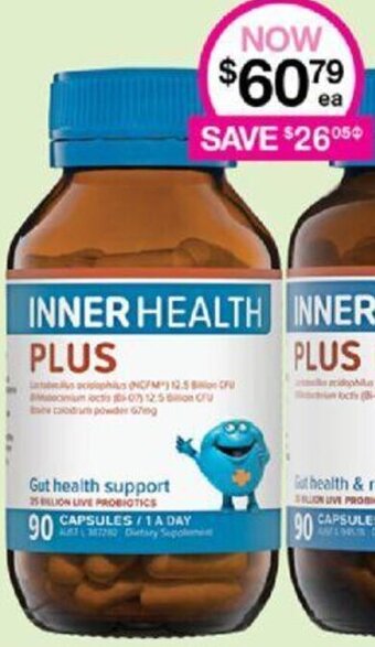 Priceline Inner Health Plus 90 Capsules offer