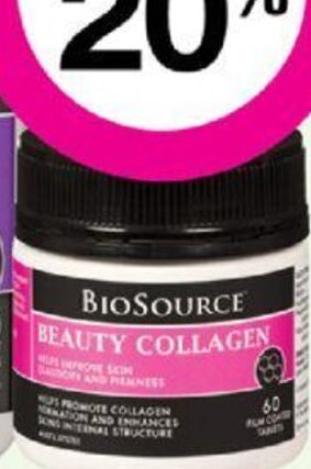 Priceline BioSource Beauty Collagen offer