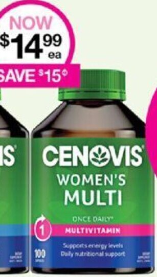 Priceline Cenovis® Women's Multi offer