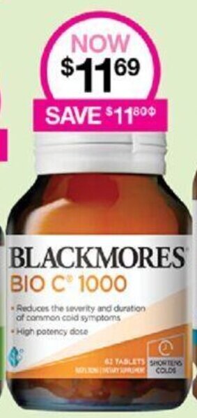 Priceline Blackmores® Bio C 1000 offer