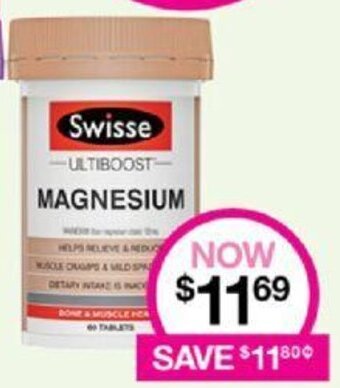 Priceline Swisse Ultiboost Magnesium offer