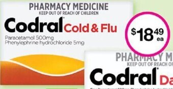 Codral® Cold & Flu Paracetamol 500mg