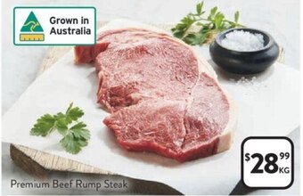 Foodworks Premium Beef Rump Steak offer