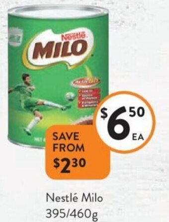 Nestlé Milo 395/460g