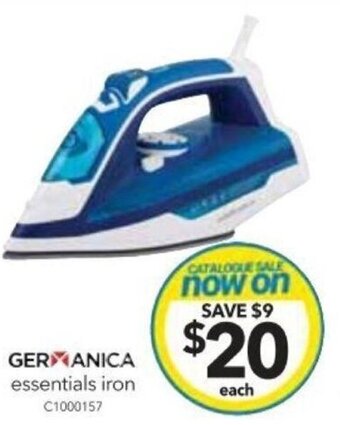 Cheap as Chips Germanica Essentials Iron offer