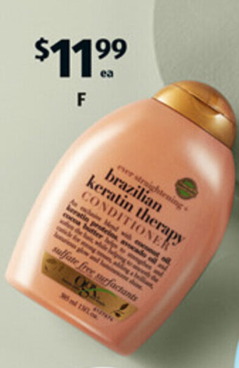 OGX Shampoo or Conditioner 385ml