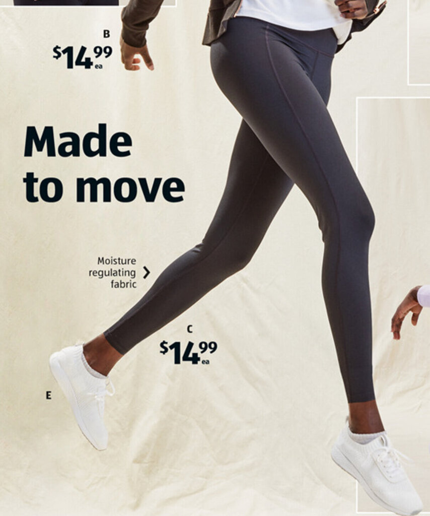 Womens Fitness Tights Offer At Aldi