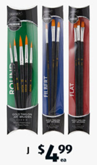 ALDI Artist Paint Brushes offer