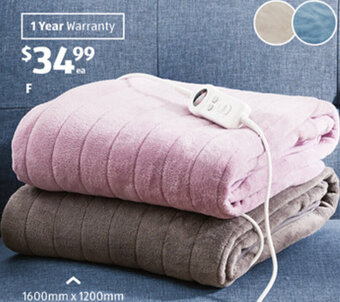 Heated Throw Blanket
