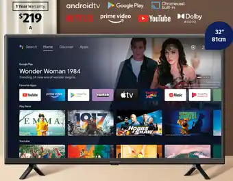 32" HD LED Android TV