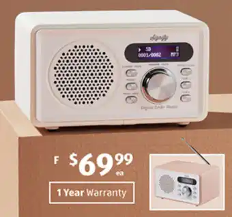 ALDI Digital Radio with Dual Alarm Clock offer